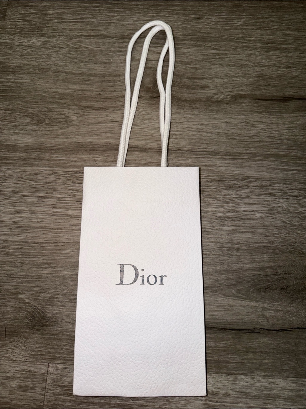 Authentic Dior Shopping Bag